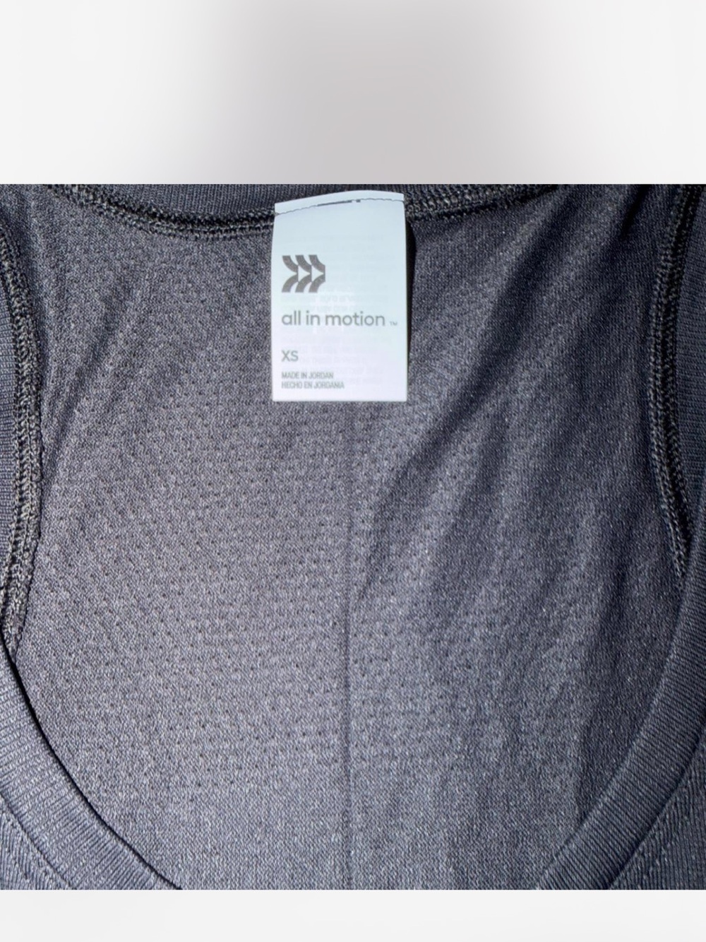 All In Motion XS Racerback Tank- NWT - Picture 3 of 5